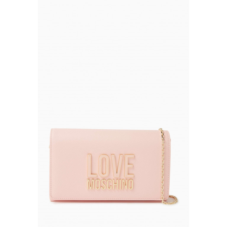 Love Moschino - Small Smart Daily Crossbody Bag in Faux Leather