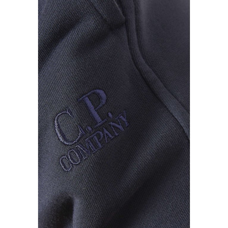 C.P. Company - Diagonal Zipped Shorts in Cotton-fleece