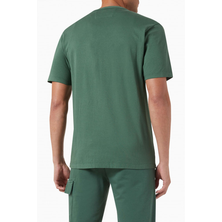C.P. Company - 20/1 Flap Pocket T-shirt in Cotton-jersey Green
