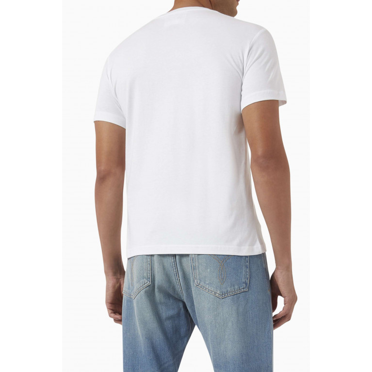 Versace Jeans Couture - Foil Logo T-shirt in Cotton