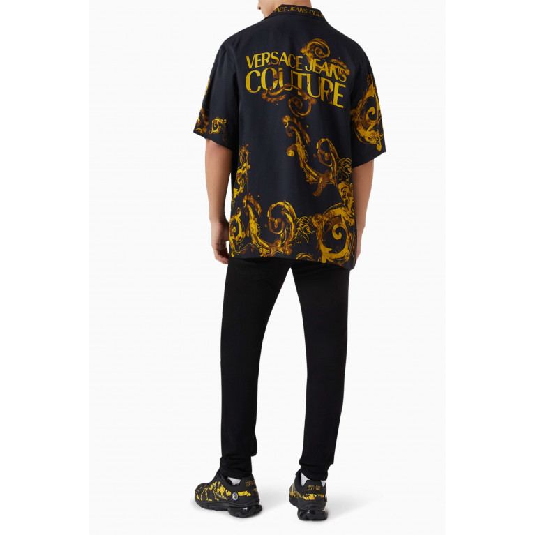 Versace Jeans Couture - Logo Shirt in Viscose-twill