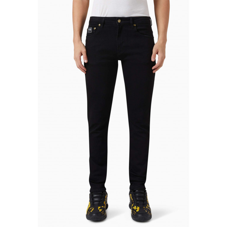 Versace Jeans Couture - Dundee Logo Patch Jeans in Denim