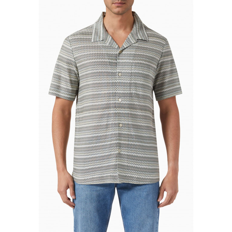 Missoni - Zigzag Striped Shirt in Cotton