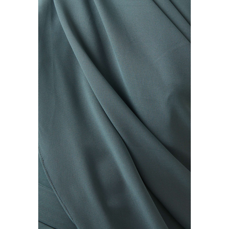Amri - Drape Maxi Dress Blue