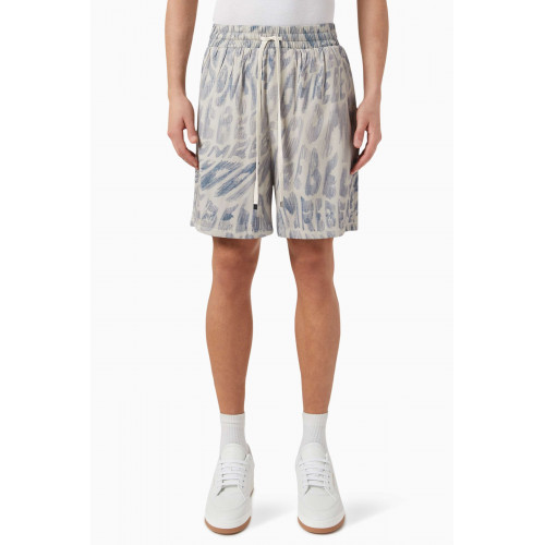 Dom Rebel - New Wave Shorts in Twill