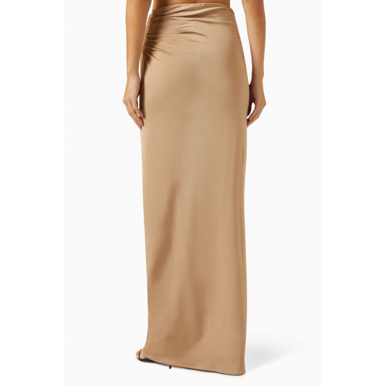 Magda Butrym - High-rise Maxi Skirt in Jersey