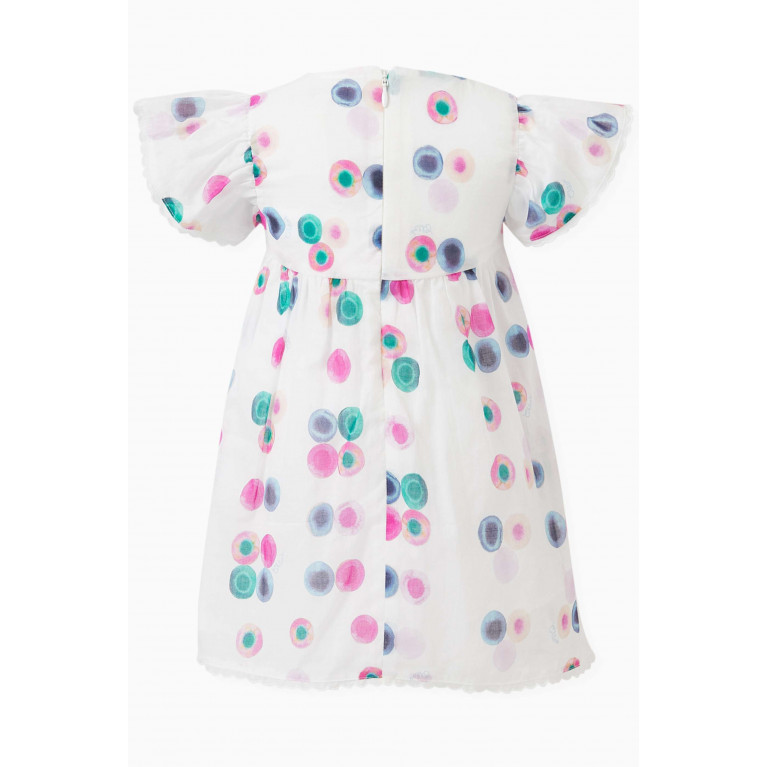 Chloé - Polka-dots Dress in Organic Cotton