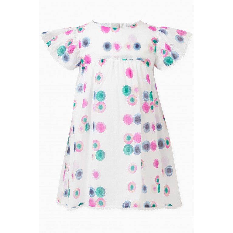 Chloé - Polka-dots Dress in Organic Cotton