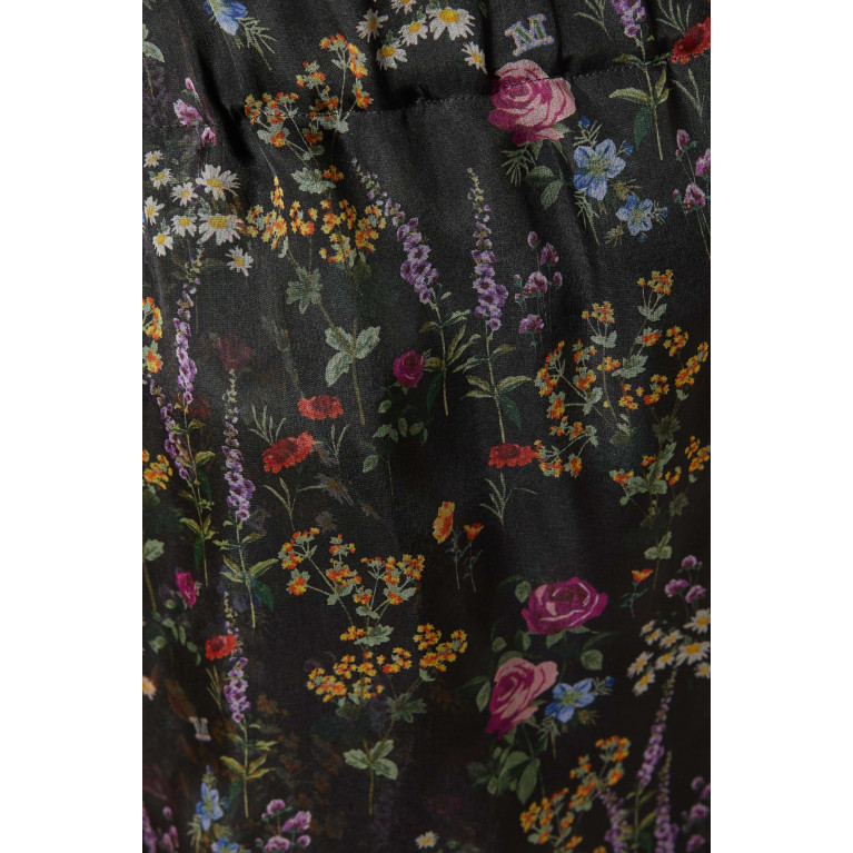 Max Mara - Nordica Floral Shorts in Silk Organza
