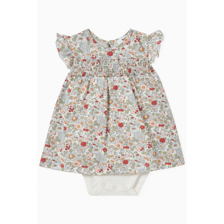 NASS - Floral Romper Dress in Cotton