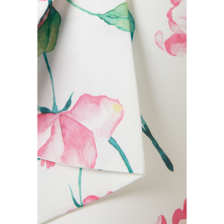 MamaLuma - Floral-print Ruffled Top