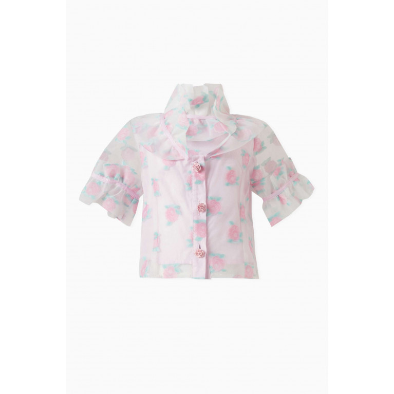 MamaLuma - Floral Short-sleeved Shirt
