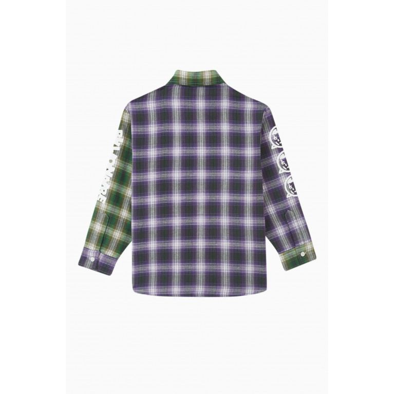Billionaire Boys Club - Checkered Shirt in Cotton