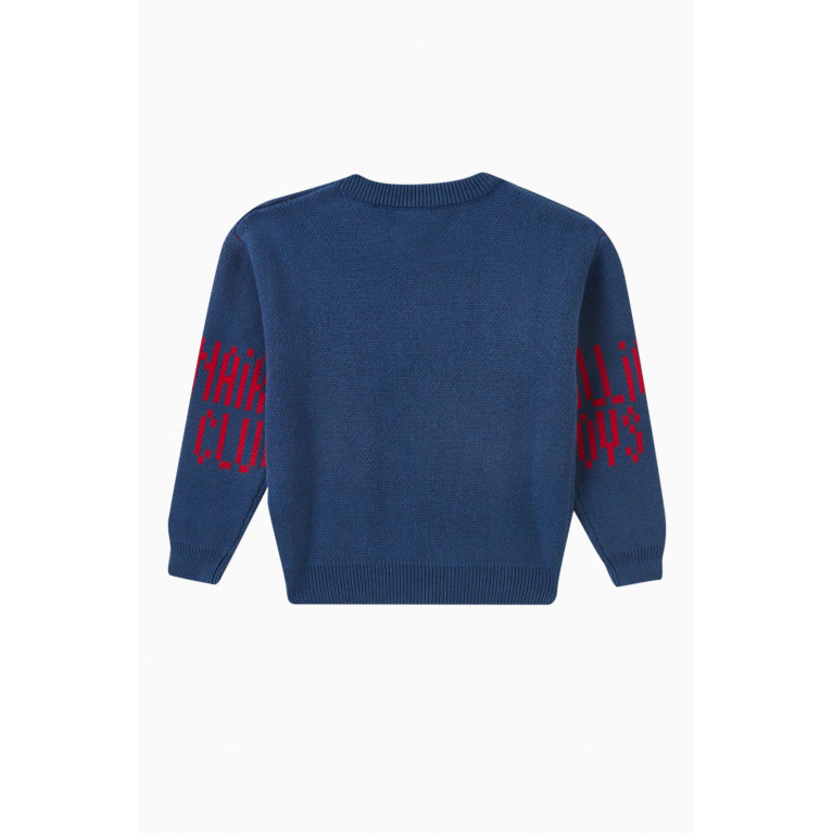 Billionaire Boys Club - Walking Robot Sweater in Cotton-cashmere Knit