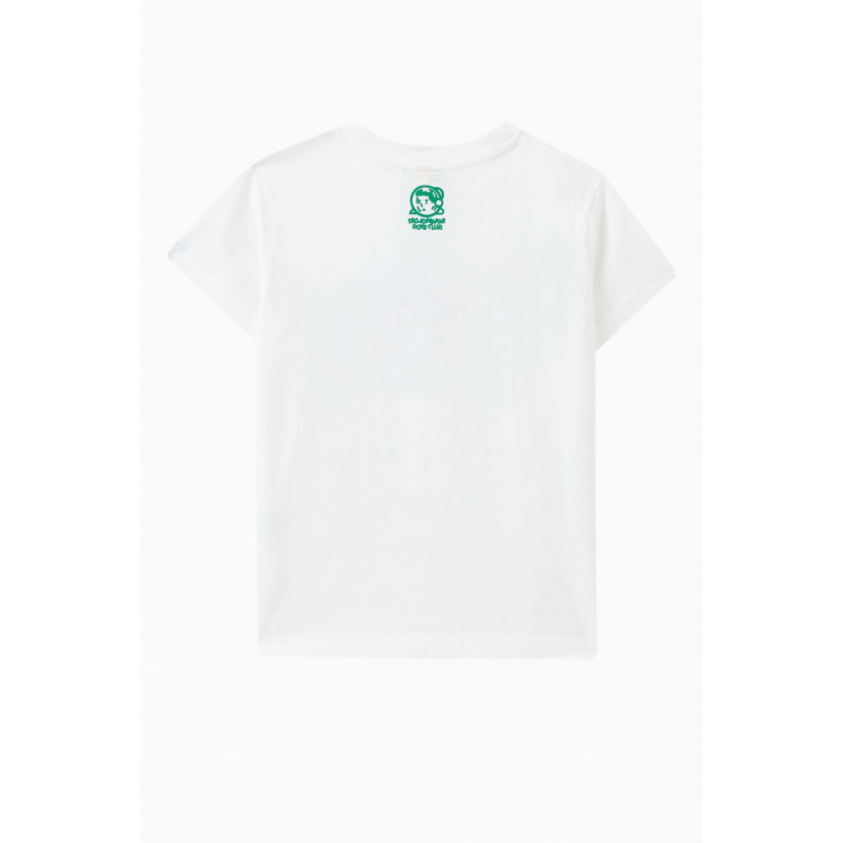 Billionaire Boys Club - Camo Arch Logo T-shirt in Cotton White