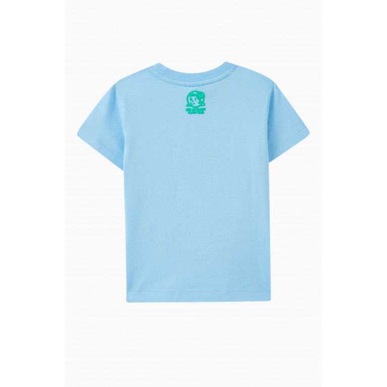 Billionaire Boys Club - Arch Logo T-shirt in Cotton Jersey Blue
