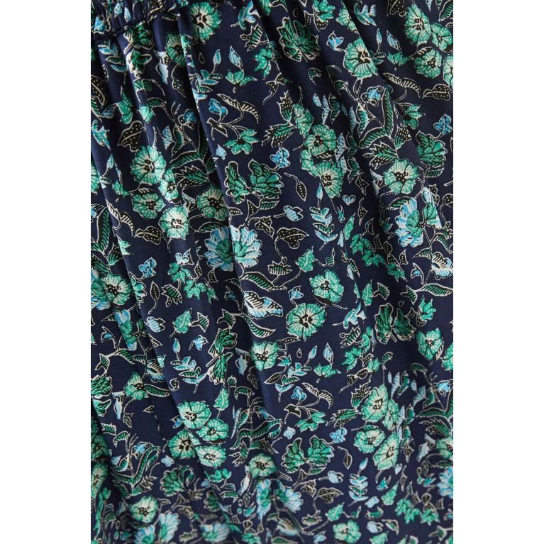 Natalie Martin - Bianca Floral-print Pants in Rayon