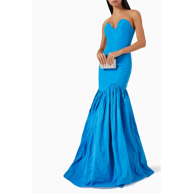 Museum of Fine Clothing - Mermaid Strapless Maxi Gown