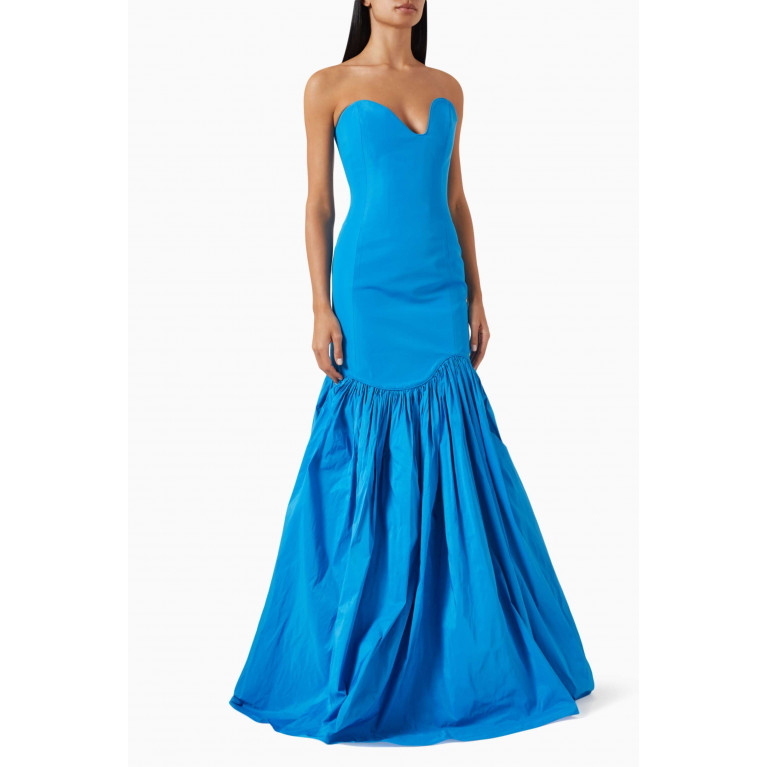 Museum of Fine Clothing - Mermaid Strapless Maxi Gown