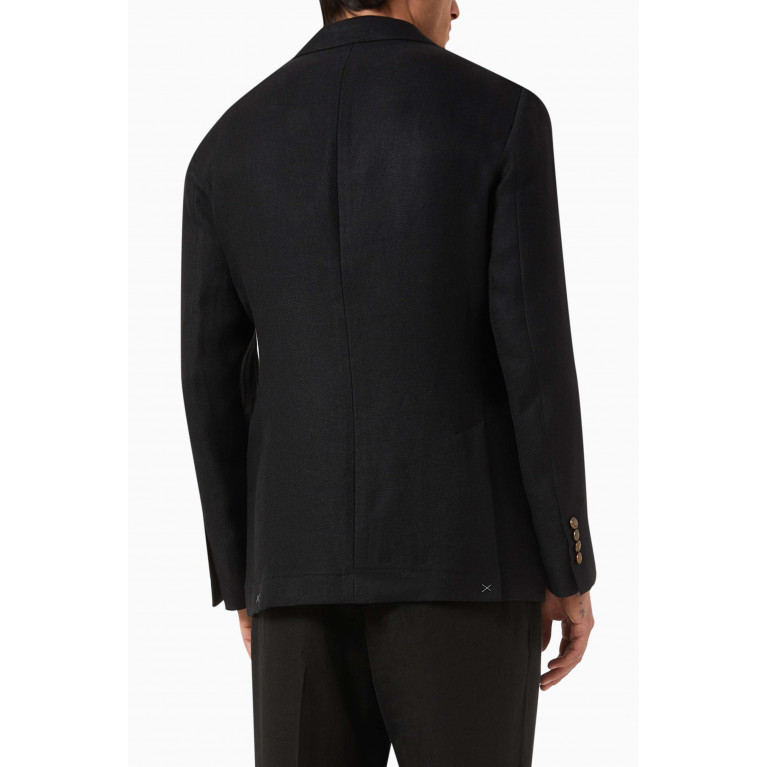 Brunello Cucinelli - Peak Lapels Jacket in Linen Blend