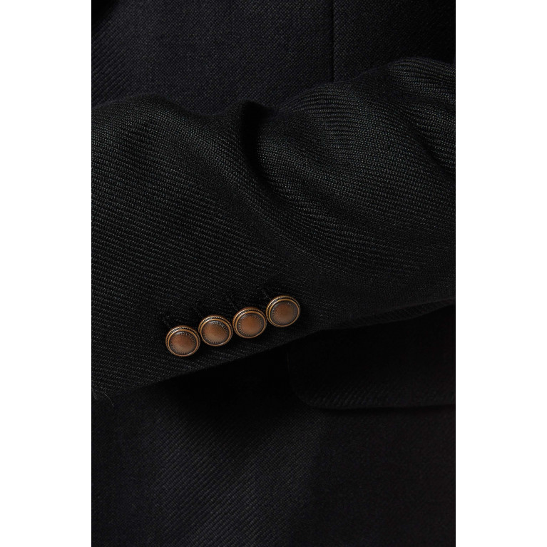 Brunello Cucinelli - Peak Lapels Jacket in Linen Blend