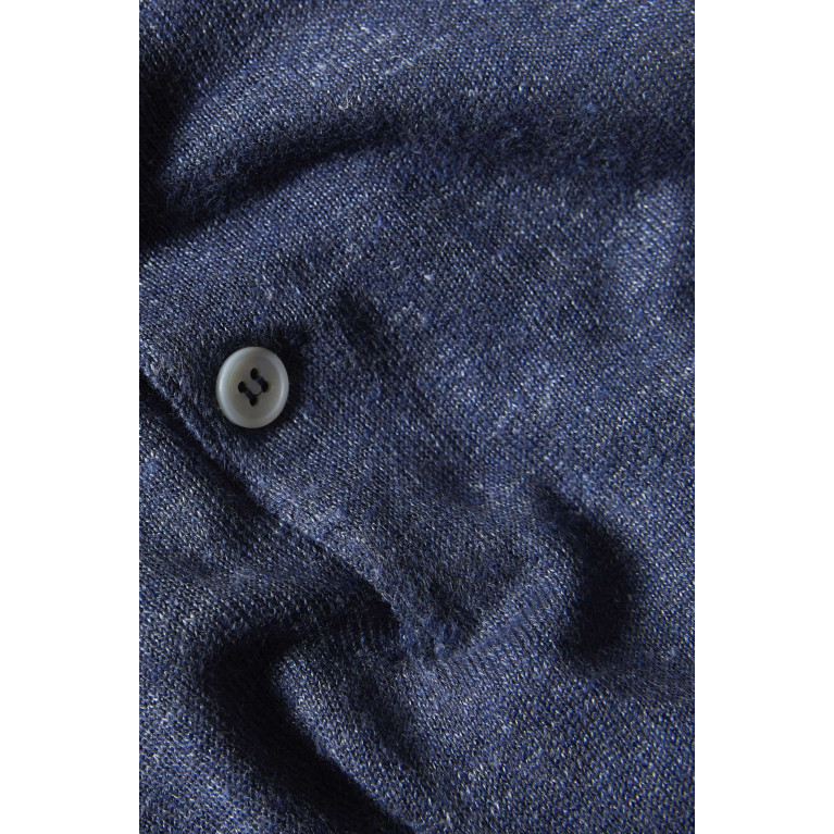 Brunello Cucinelli - Polo Shirt in Cotton-linen