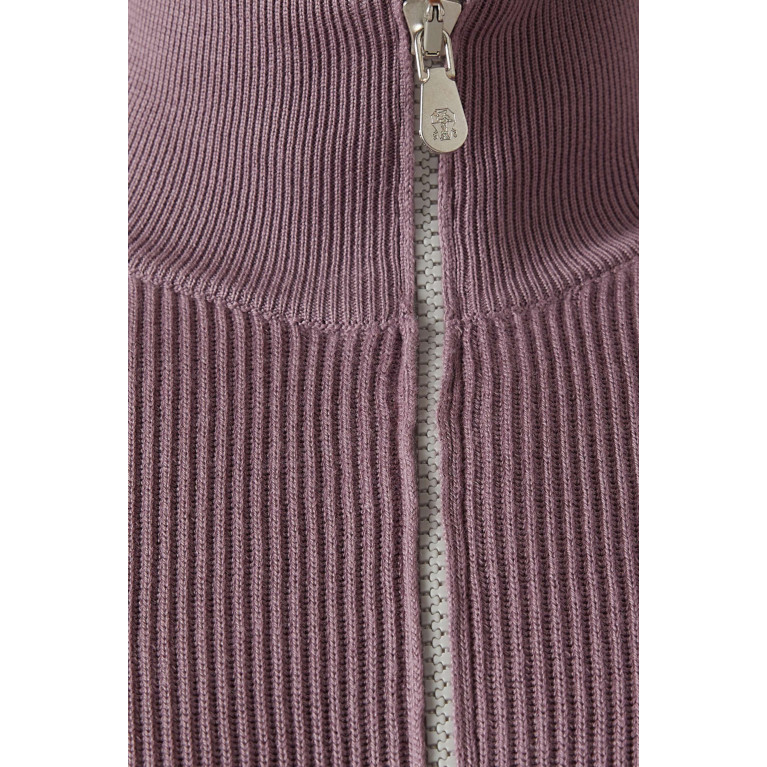 Brunello Cucinelli - Half-Zip Sweater in Cotton