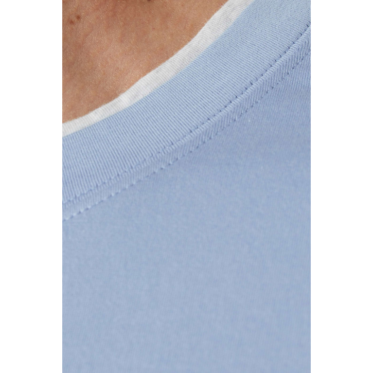 Brunello Cucinelli - Contrast Trims T-shirt in Cotton