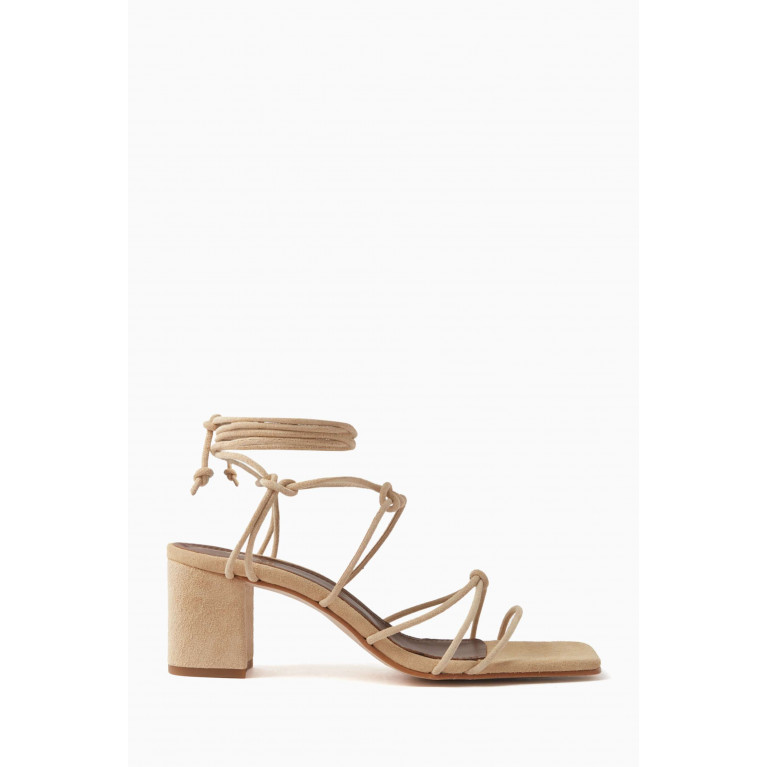ALOHAS - Paloma 65 Sandals in Suede Leather