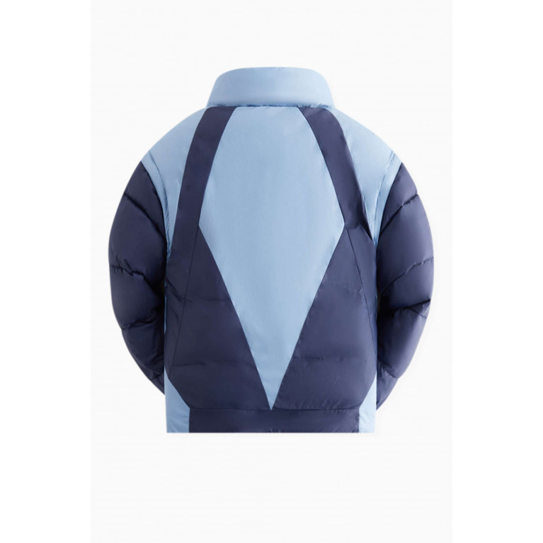 Kith - Convertible Turbo Midi Puffer Jacket in Nylon Blue