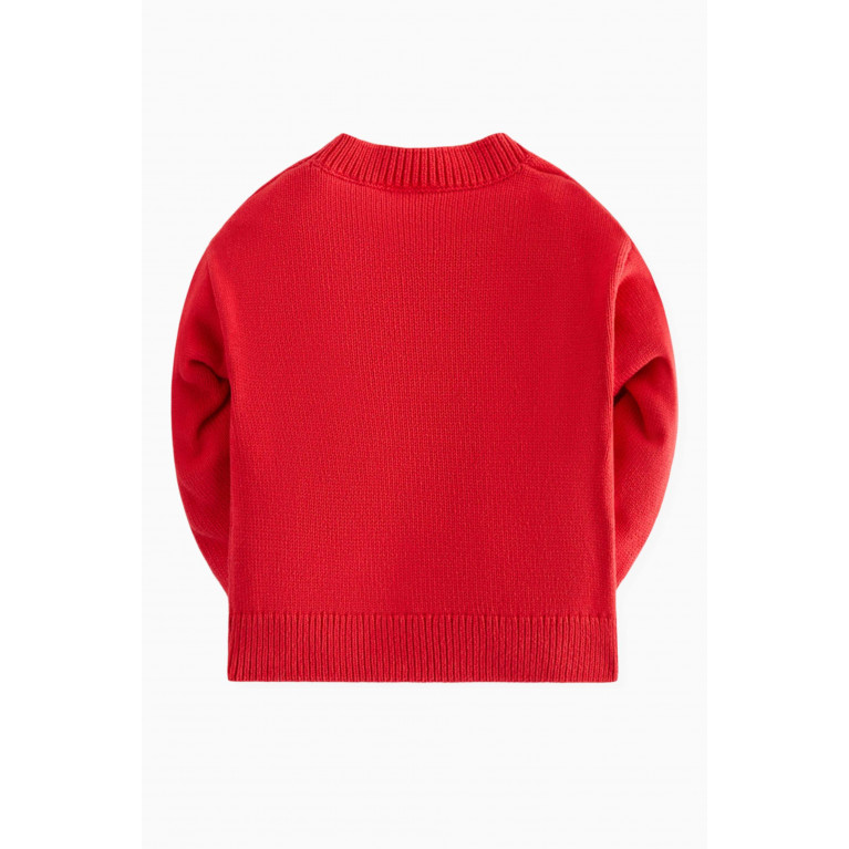 Kith - x Disney Mickey K Crewneck Sweater in Cotton-knit
