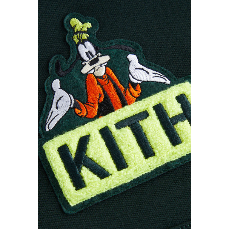 Kith - x Disney Mickey & Friends Goofy Hoodie in Cotton-fleece