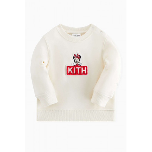 Kith - x Disney Minnie Crewneck Sweatshirt in Cotton-fleece