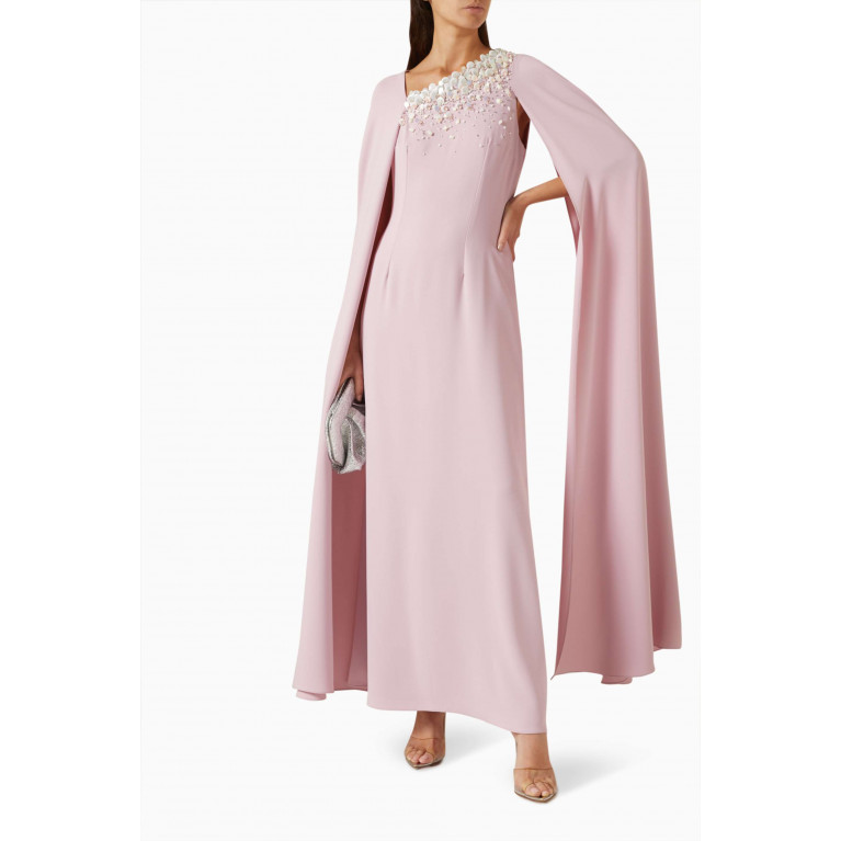 Anatomi - Milani Dress in Crêpe Pink