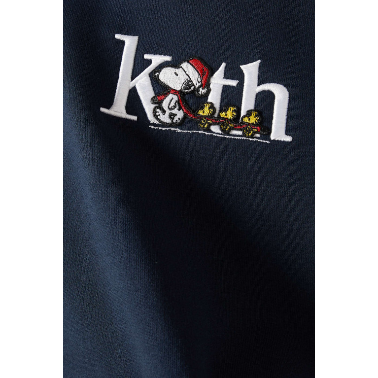 Kith - Kith x Peanuts Serif Sweatshirt in Cotton-fleece