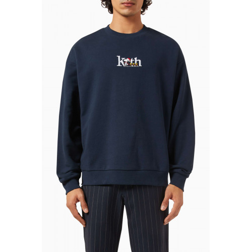 Kith - Kith x Peanuts Serif Sweatshirt in Cotton-fleece