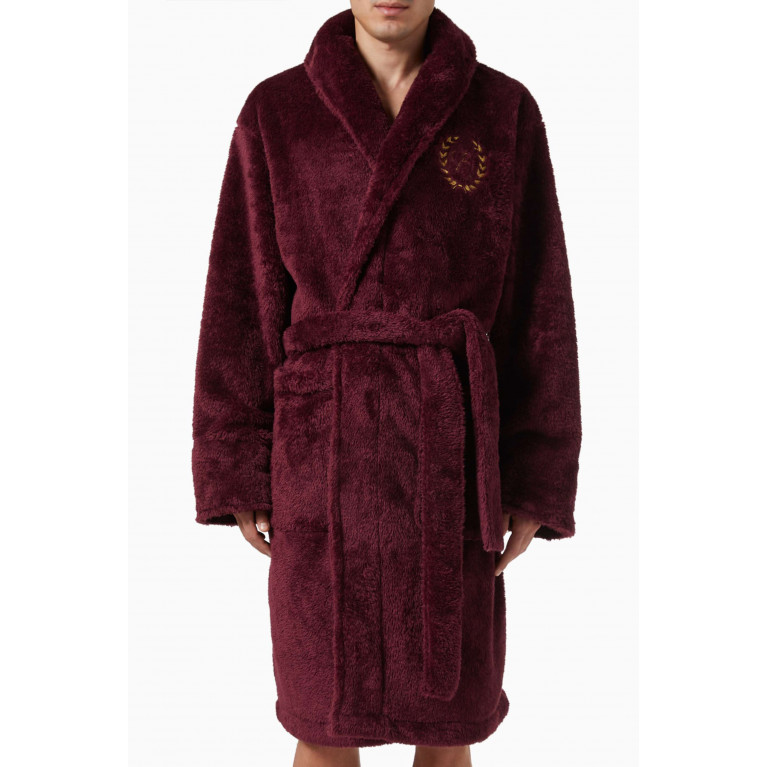 Kith - Kithmas Crest Robe in Fleece