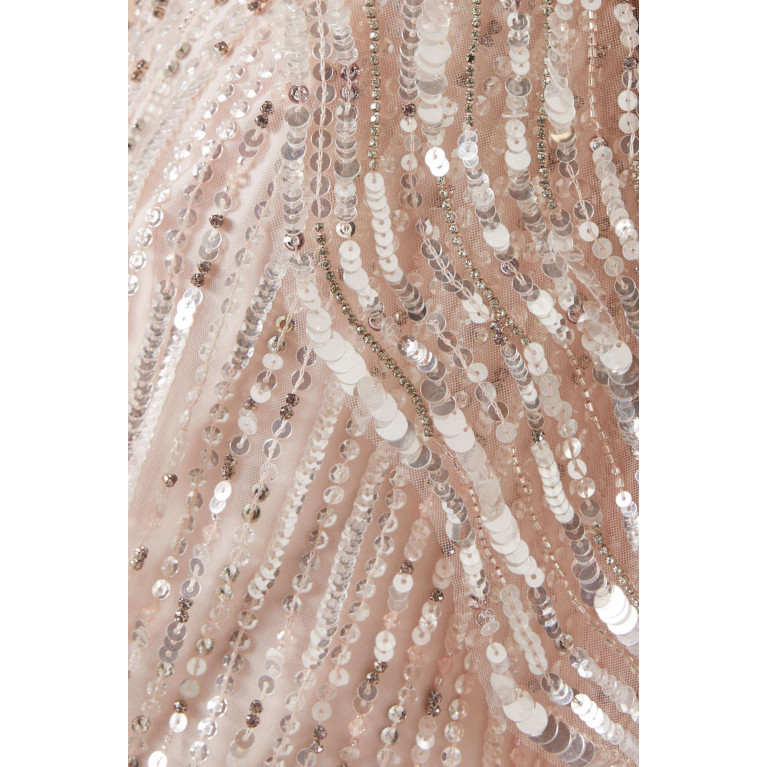 Jenny Packham - Sequin-embellished Gown in Polyester