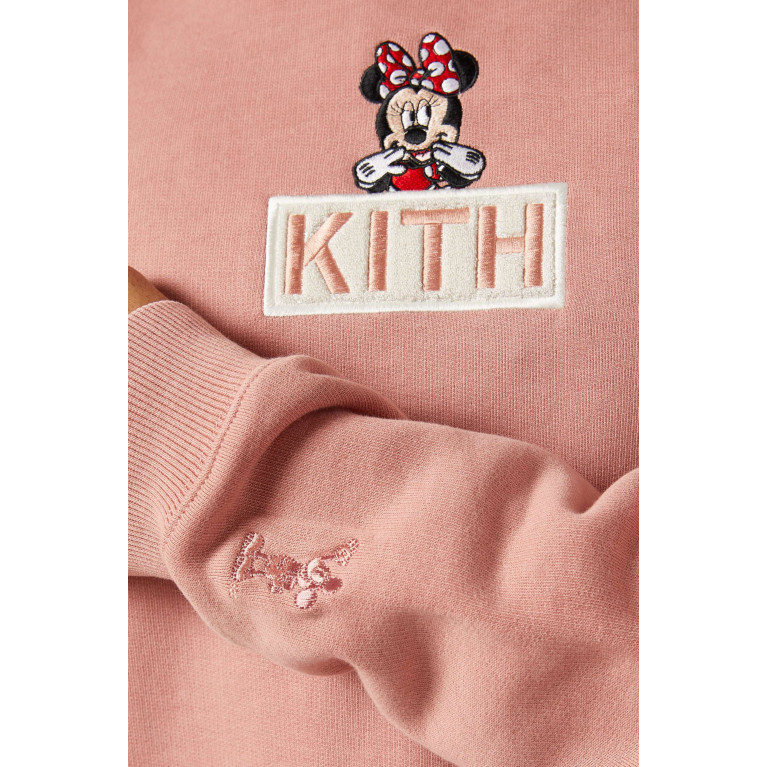 Kith - Kith x Mickey & Friends Minnie Hoodie in Cotton-fleece