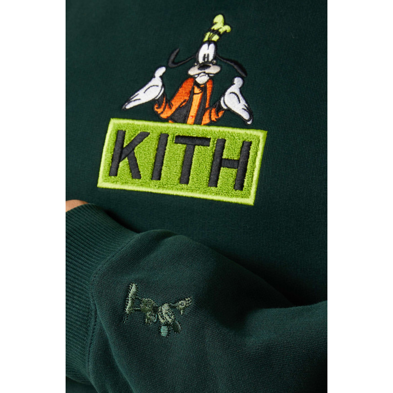 Kith - Kith x Mickey & Friends Goofy Hoodie in Cotton-fleece