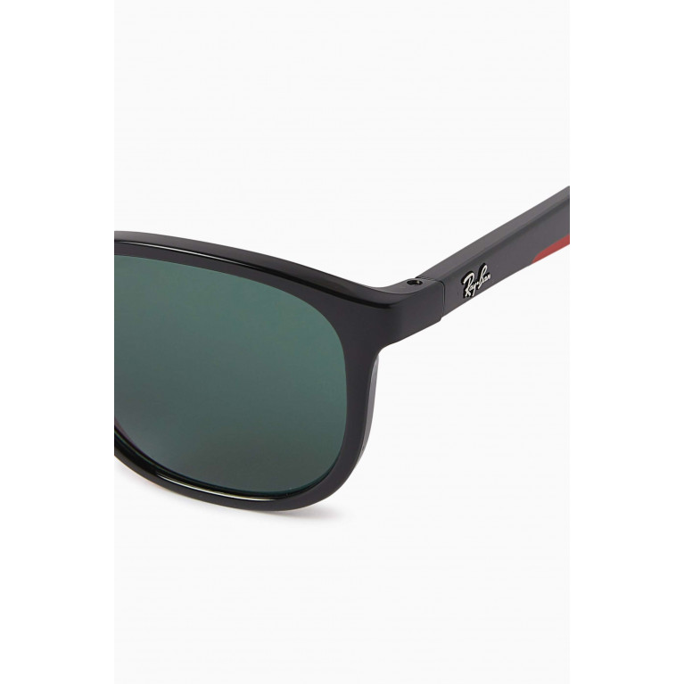 Ray-Ban Junior - Kids Injected Square Sunglasses