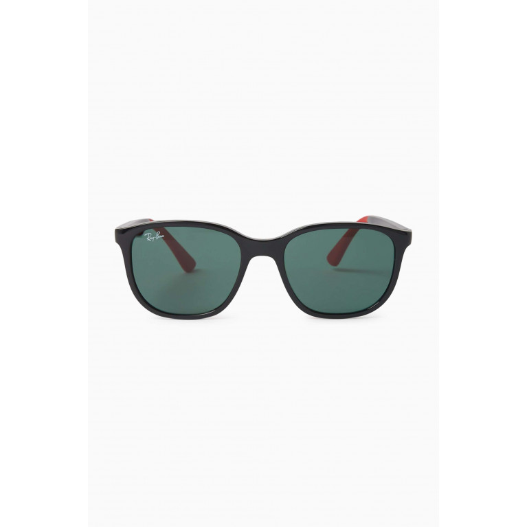 Ray-Ban Junior - Kids Injected Square Sunglasses