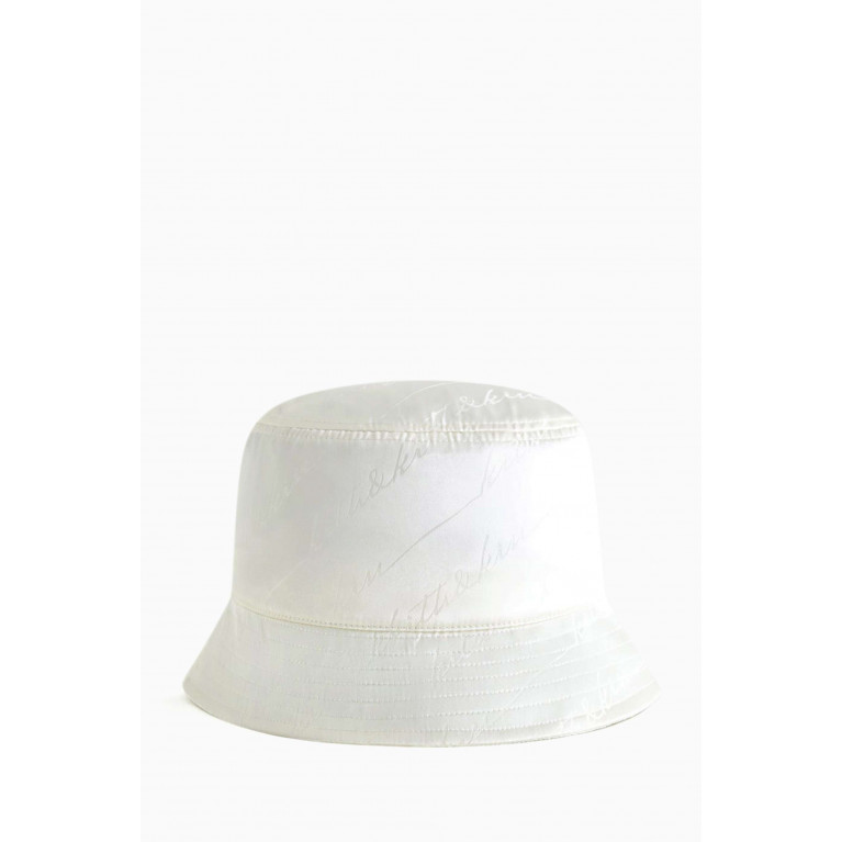 Kith - Autograph Monogram Bucket Hat in Silk