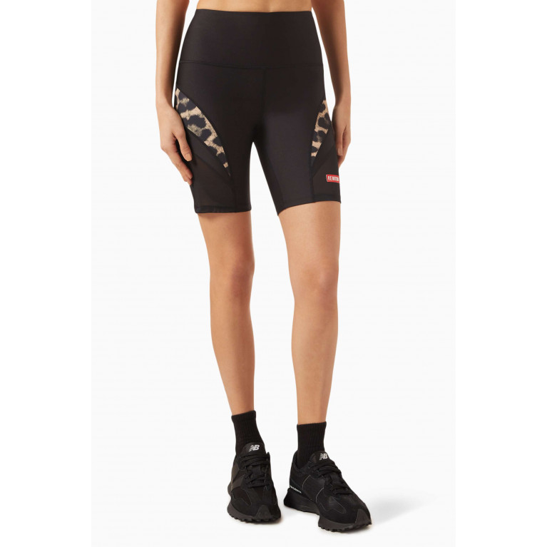 P.E. Nation - Silverstone Biker Shorts in Recycled Polyester