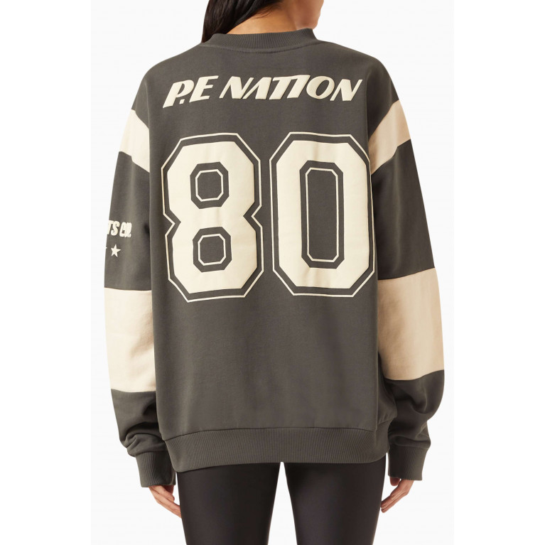P.E. Nation - Inside Line Sweatshirt in Organic Cotton