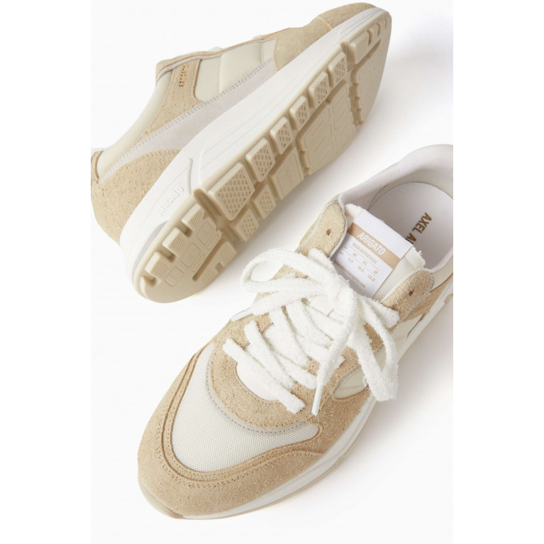 Axel Arigato - Rush Low Top Sneakers in Leather & Suede