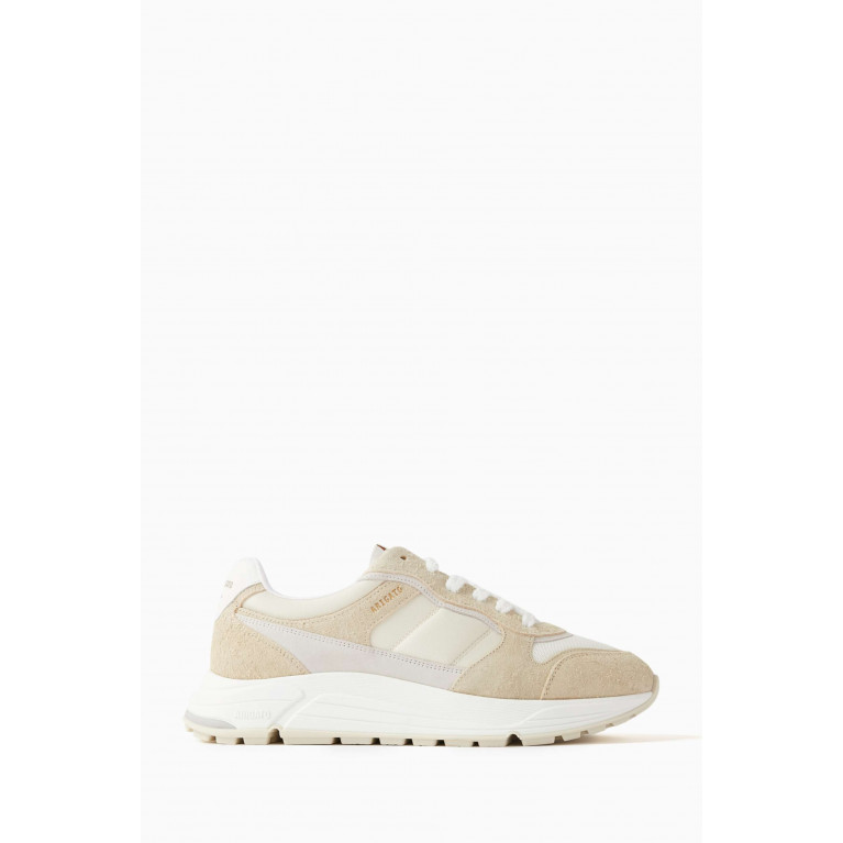 Axel Arigato - Rush Low Top Sneakers in Leather & Suede