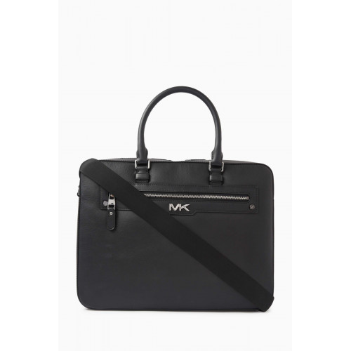 MICHAEL KORS - Large Varick Briefcase in Smooth Leather