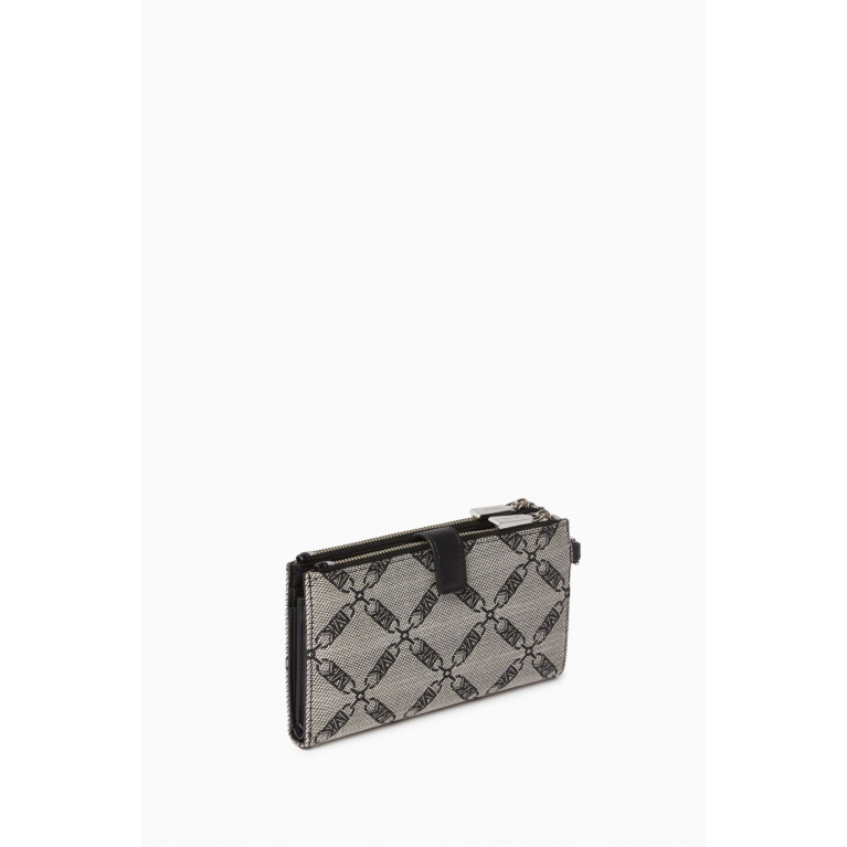 MICHAEL KORS - Adele Smartphone Wallet in Jacquard & Faux Leather