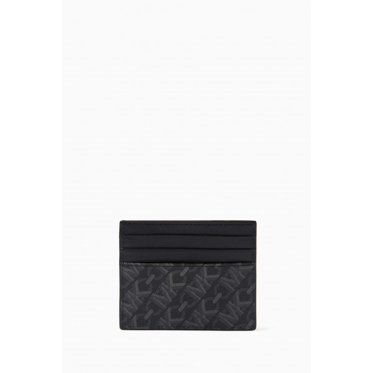 MICHAEL KORS - Hudson Tall Card Case in Monogrammed Leather